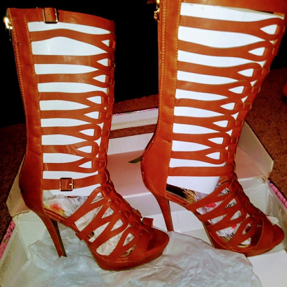Thigh High Heel Sandal